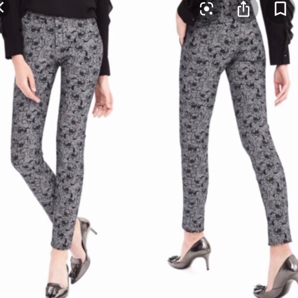 Banana Republic Black & Gray Ryan 4L Long Pants